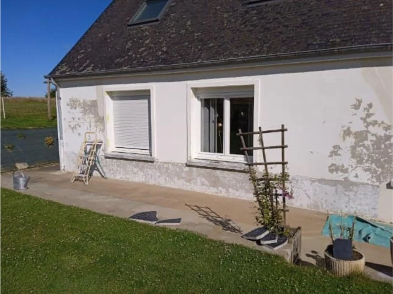 Roblin Jeremy Peintre Decorateur Dans La Manche 50 Et En Mayenne 53 RAVALEMENT DE FACADE 5 3